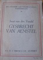Joost van den Vondel - Gysbrecht van Aemstel, Boeken, Ophalen of Verzenden, Gelezen, Vondel, Nederland