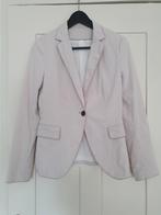 Blazer dames beige/wit gestreept met voering, maat S, zara., Beige, Ophalen of Verzenden, Zo goed als nieuw, Jasje