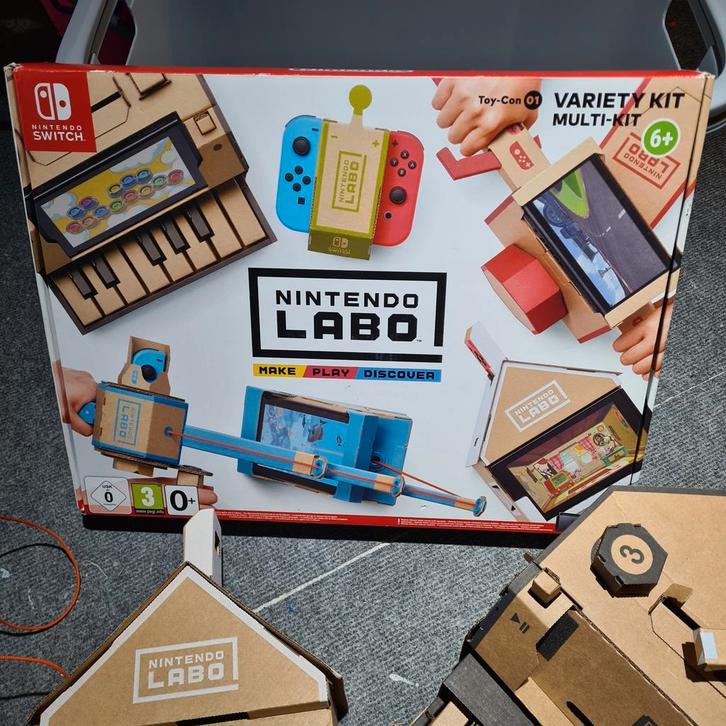Nintendo Switch Labo Variety Kit - Compleet!, Spelcomputers en Games, Games | Nintendo Switch, Zo goed als nieuw, Puzzel en Educatief