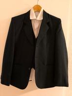 Jongens pak 13-14 jaar - Zwart met wit overhemd, Ophalen, Gebruikt, Setje