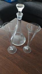 Glazen karaf set (bieden mag), Ophalen