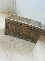 Rieten kist goudkleurig, Ophalen, Minder dan 50 cm, Gebruikt, 50 tot 100 cm