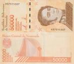 VENEZUELA 2019 50000 bolivares #111b UNC, Postzegels en Munten, Bankbiljetten | Amerika, Zuid-Amerika, Verzenden