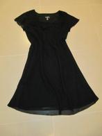 Zwarte jurkje mt 46 Algo, Zwart, Maat 46/48 (XL) of groter, Ophalen of Verzenden, Zo goed als nieuw