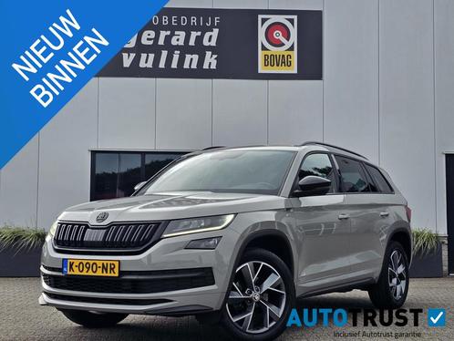 Skoda Kodiaq 1.5 TSI Sportline STOELVERW. V+A TREKHAAK CAMER, Auto's, Skoda, Bedrijf, Te koop, Kodiaq, ABS, Achteruitrijcamera