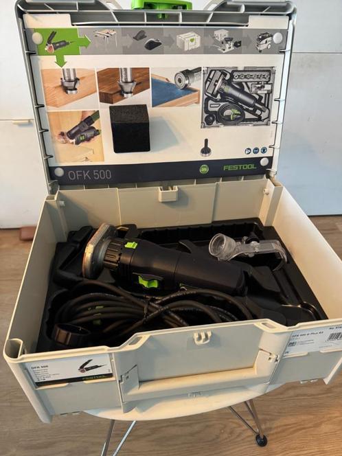 Festool kantentrees OFK 500 Q-Plus R3 - Nieuw in systainer, Doe-het-zelf en Verbouw, Gereedschap | Freesmachines, Nieuw, Elektrisch