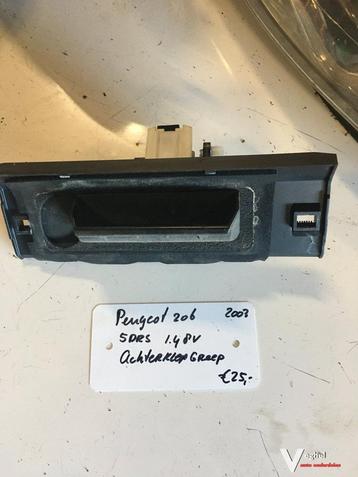 Peugeot 206   5drs  2003 Achterklep Greep  beschikbaar voor biedingen