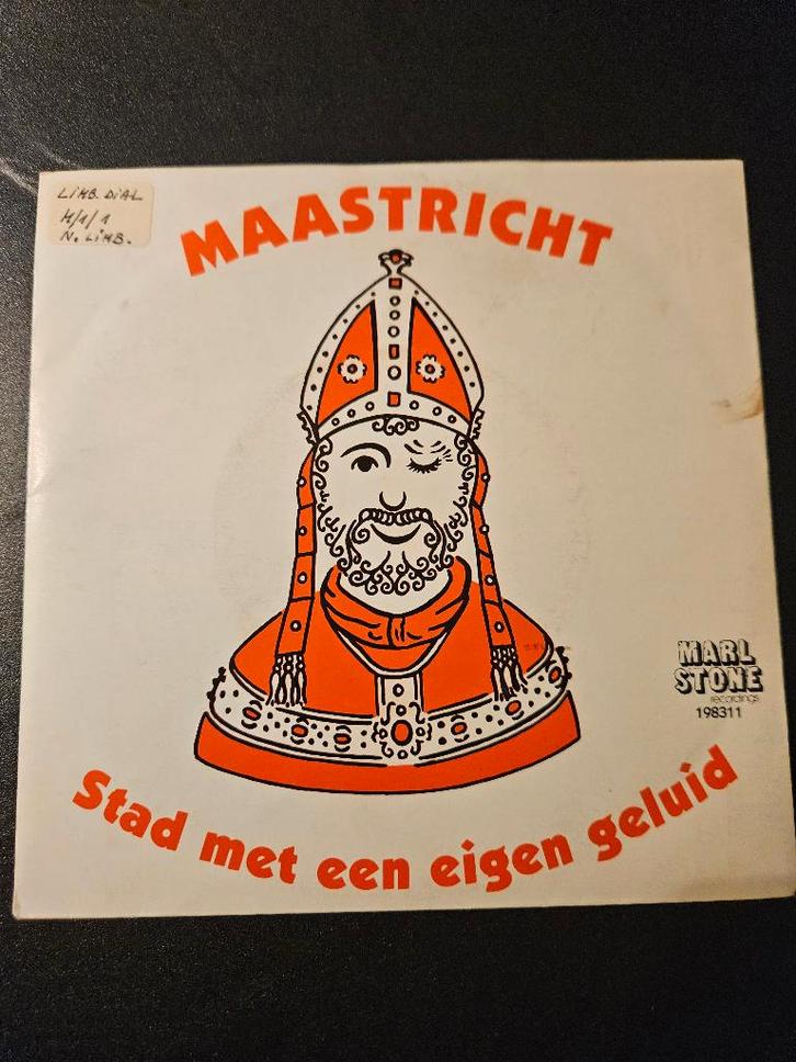 Maastricht Stad Met Een Eigen Geluid, Cd's en Dvd's, Vinyl Singles, Gebruikt, Single, Nederlandstalig, 7 inch, Ophalen of Verzenden