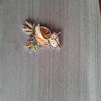 magneetbroche om je vest bij elkaar te houden uil/levensboom, Ophalen of Verzenden, Nieuw