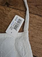 Off white katoenen schort van het merk Clayre & Eef, Huis en Inrichting, Keuken | Textiel, Heikant 21 Kaatsheuvel, Schort, Wit