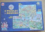 Jan van Haasteren legpuzzels, Ophalen, 500 t/m 1500 stukjes, Zo goed als nieuw, Legpuzzel