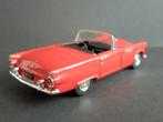 Ford Thunderbird 1955 red 1:36 Welly Pol, Hobby en Vrije tijd, Zo goed als nieuw, Verzenden