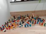 Playmobil poppetjes vintage indiaan cowboy dieren politie ed, Gebruikt, Ophalen of Verzenden