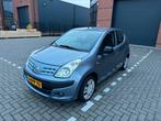 Nissan Pixo 1.0 50KW 5D 2010 Blauw, Auto's, Voorwielaandrijving, Stof, 200 kg, Handgeschakeld