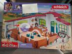 Schleich rijbak etc helemaal compleet in de doos, Ophalen of Verzenden, Meer dan 50 stukjes, Zo goed als nieuw, 6 jaar of ouder
