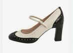 Flapper Mary Jane Next Pumps pump met hakken 38 zwart-wit, Pumps, Wit, Ophalen of Verzenden, A
