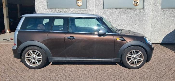 Mini Clubman 1.6 Cooper 2008 Bruin, orig NL-er, Auto's, Mini, Bedrijf, Clubman, Airbags, Airconditioning, Bluetooth, Boordcomputer