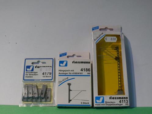 Viessmann bovenleiding, Hobby en Vrije tijd, Modeltreinen | H0, Zo goed als nieuw, Overige typen, Gelijkstroom of Wisselstroom