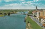 GEZICHT OP DEVENTER IJSSEL WILHELMINABRUG KETELWAGEN SPOOR, Verzamelen, Ansichtkaarten | Nederland, Gelopen, 1960 tot 1980, Overijssel