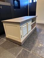 Tv meubel, Ophalen, Gebruikt, 100 tot 150 cm, Landelijk