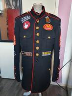 US Marines Jas, Dress Blues met Grappige Patches, Motoren, Overige merken, Jas | textiel, Heren, Ophalen of Verzenden