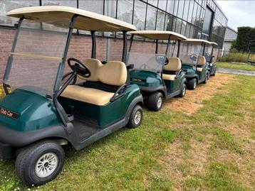 Clubcar golfwagens beschikbaar voor biedingen