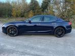 Maserati Ghibli 3.0 V6 D Zeer netjes, Auto's, Maserati, Euro 5, Achterwielaandrijving, Gebruikt, Blauw
