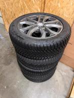 Winter set Mercedes W205 c-klasse   4x8mm, Ophalen, Gebruikt, Banden en Velgen, 17 inch
