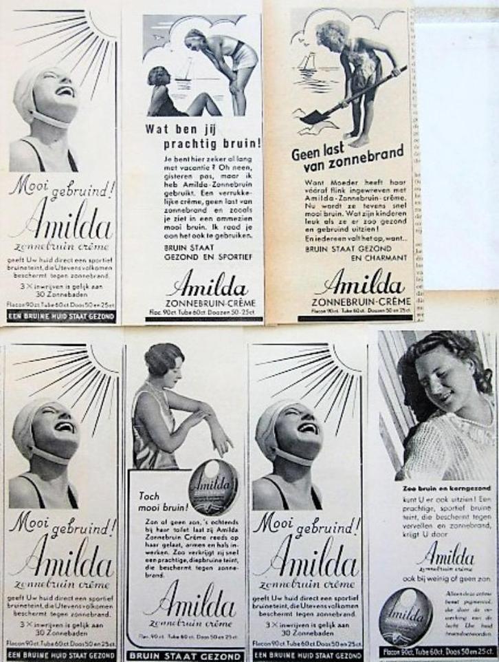 125+ vintage reclames apotheek drogist producten 1935-38, Verzamelen, Merken en Reclamevoorwerpen, Gebruikt, Ophalen of Verzenden
