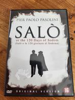 Salo or the 120 Days of Sodom  regie Pier Paolo Pasolini, Cd's en Dvd's, Ophalen of Verzenden, Zo goed als nieuw, Vanaf 16 jaar