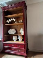 Hoge kast, 2.54 h, demontabel, planken, lades, 1920/30, Ophalen