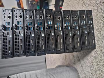 Partij Dell optiplex micro 7060/7070 i5 core 8th/9th 256 ssd beschikbaar voor biedingen