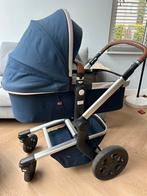 Joolz Day 3 Earth Parrot Blue Kinderwagen - Complete Set!, Kinderen en Baby's, Kinderwagens en Combinaties, Gebruikt, Met reiswieg