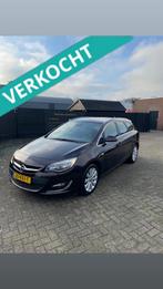 Opel Astra 1.4 Turbo 103KW ST 2015 Bruin NW APK CLIMA NETJES, Auto's, Voorwielaandrijving, Zwart, 4 cilinders, Bruin