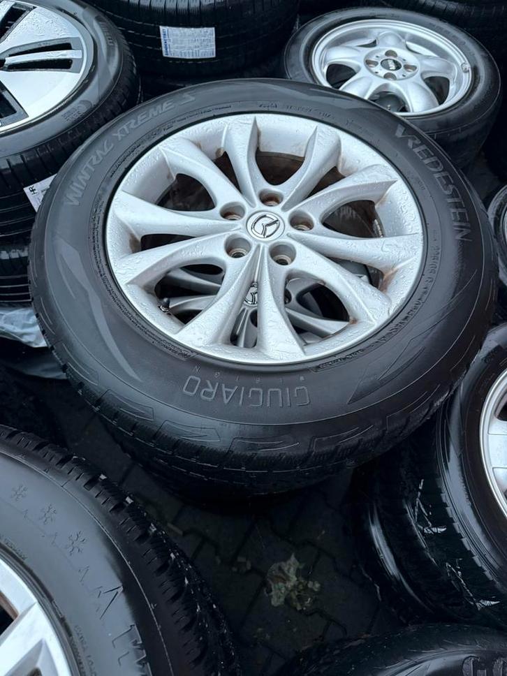 winterbanden Mazda 6/cx5 met Vredestein 225/65/17 6.5mm, Auto-onderdelen, Banden en Velgen, Banden en Velgen, Winterbanden, 17 inch