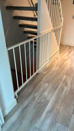 Traphek van staal ( rolstoel bestendig ), Kinderen en Baby's, Traphekjes, Ophalen, Zo goed als nieuw, 115 cm of meer, Metaal of IJzer