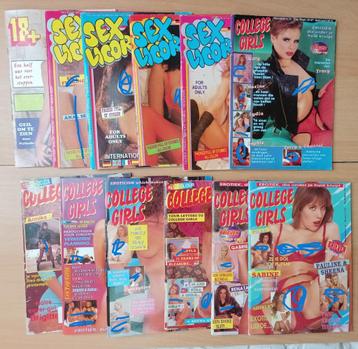 12 erotische magazines beschikbaar voor biedingen