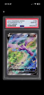 PSA 10 Aerodactyl 180 V FA Lost Origin #180, Ophalen of Verzenden, Zo goed als nieuw, Losse kaart