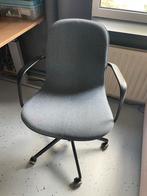 Bureaustoel ikea, Huis en Inrichting, Ophalen, Gebruikt, Blauw