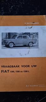 Fiat 1300, 1500 en 1500L, Kluwer, Ophalen of Verzenden