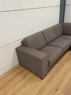Mooie luxe grijs beige hoekbank - GEREINIGD!!!, Huis en Inrichting, Banken | Bankstellen, Ophalen, 250 tot 300 cm, Luxe, Hoekbank