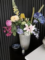 Vaas met kunstbloemen, Ophalen, Overige kleuren, Minder dan 50 cm, Glas