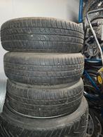 4 Opel Corsa wielen met banden en wieldoppen, Auto diversen, Wieldoppen, Ophalen, Zo goed als nieuw