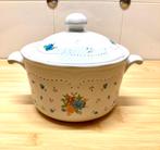 ‼️Leuke stoneware ovenschaal Provincial bouquet, Verzenden, Zo goed als nieuw