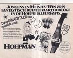 Retro reclame 1979 Hoepman horloge clown ruimte, Overige typen, Ophalen of Verzenden
