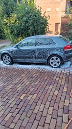 Audi A3 3.2 184KW Quattro 3D AUT 2004 Grijs, Auto's, Automaat, Beige, 3189 cc, Vierwielaandrijving