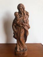 Houten mariabeeld, 38 cm., Ophalen of Verzenden