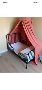 IKEA Minnen meegroeibed met matras, Ophalen, Gebruikt, 70 tot 85 cm, Lattenbodem