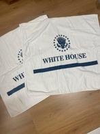 White House badlaken 2x, Gebruikt, Ophalen of Verzenden, Handdoek, Wit
