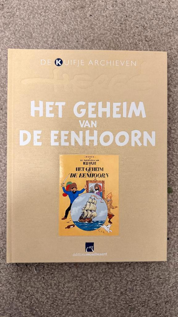 Kuifje Archieven - Het geheim van de Eenhoorn, Boeken, Stripboeken, Zo goed als nieuw, Eén stripboek, Ophalen of Verzenden